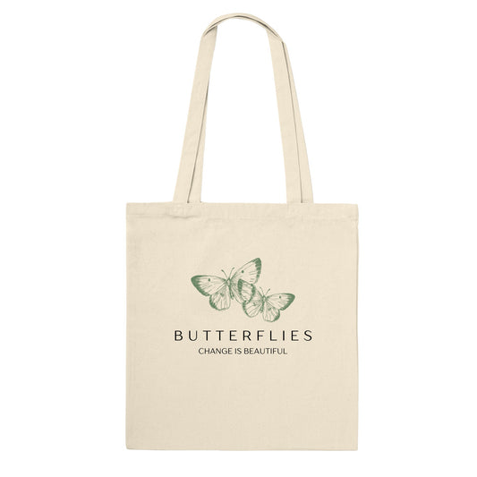 Tote Bag "Butterflies: Change is Beautiful"